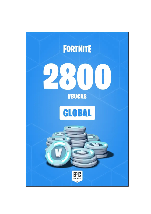 Fortnite - 2800 V-Bucks Card (Global) - Digital Key